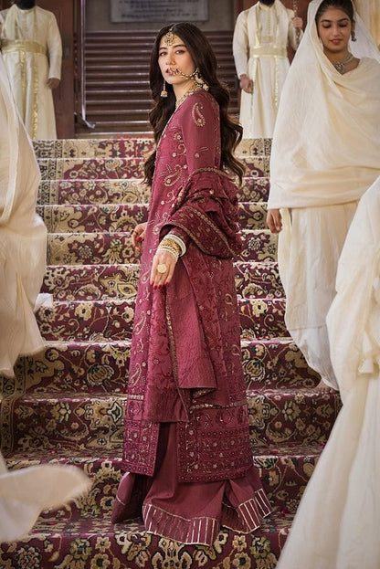 DFW-1219 Asim Jofa Heavy Embroidery 3PC Dhanak Suit