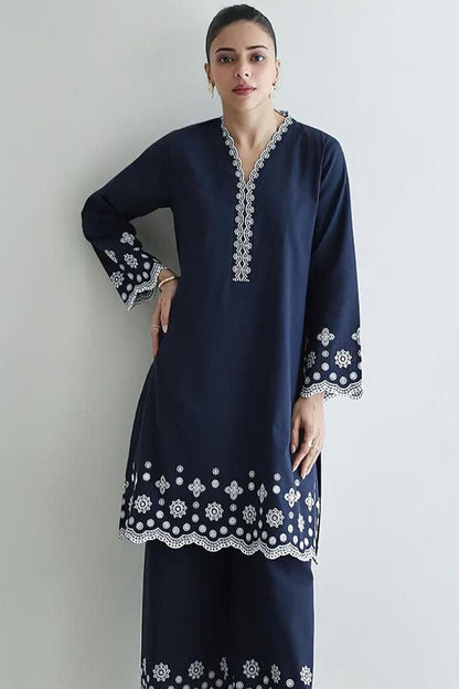 DFW-1163 Urge Embroidery 2PC Dhanak Suit