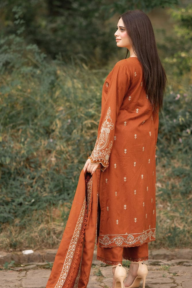 DFW-1147 Libaas Heavy Embroidery 3PC Dhanak Suit