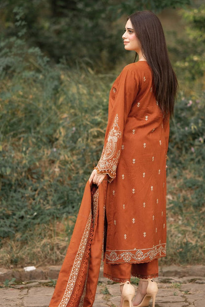 DFW-1147 Libaas Heavy Embroidery 3PC Dhanak Suit