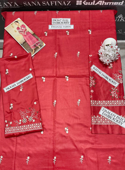 DFW-1130 Urge Embroidery 2PC Dhanak Suit