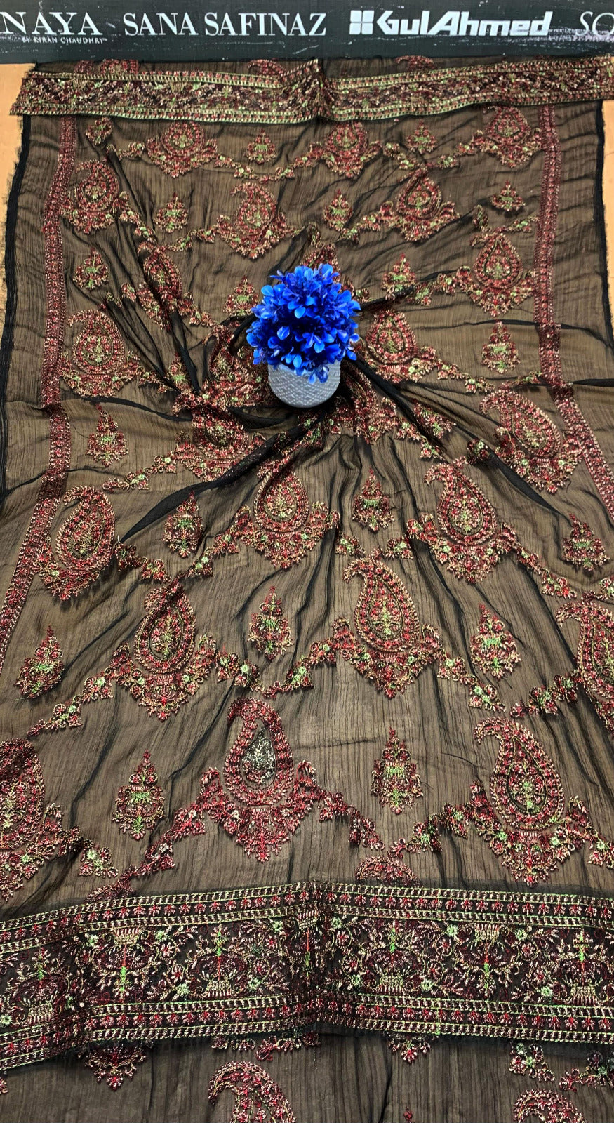 DFW-652 Bareeze Heavy Embroidery 3Pc Lawn Suit