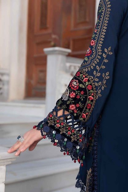 DFW-1168 Maria B Heavy Embroidery 3PC Dhanak Suit