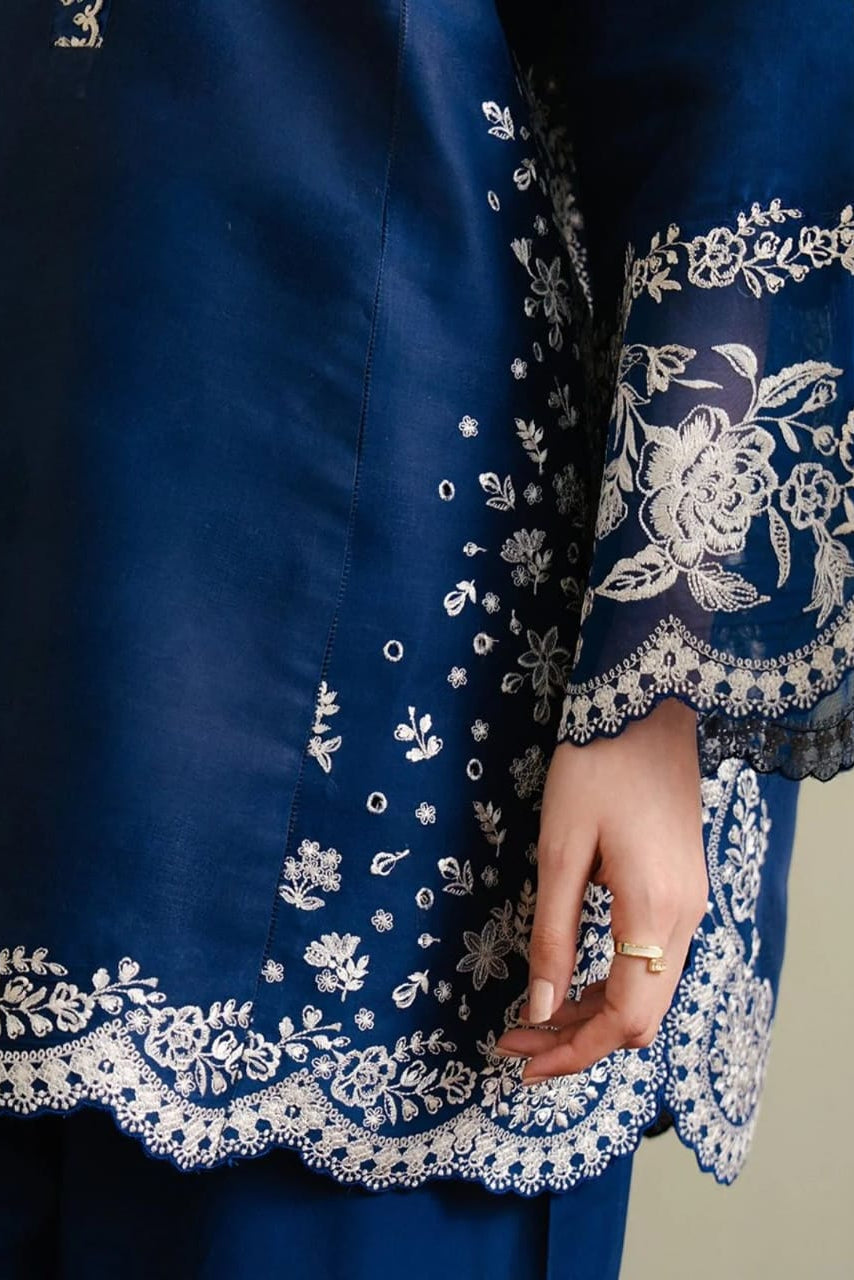 DFW-1229 Zara Shah Jahan Embroidery 3PC Dhanak Suit