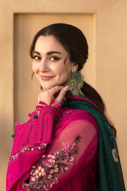 DFW-1137 Saira Rizwan  Heavy  Embroidery 3PC Dhanak Suit