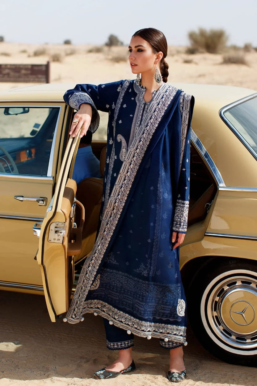 DFW-1271 Zaha Embroidery 3PC Lawn Suit