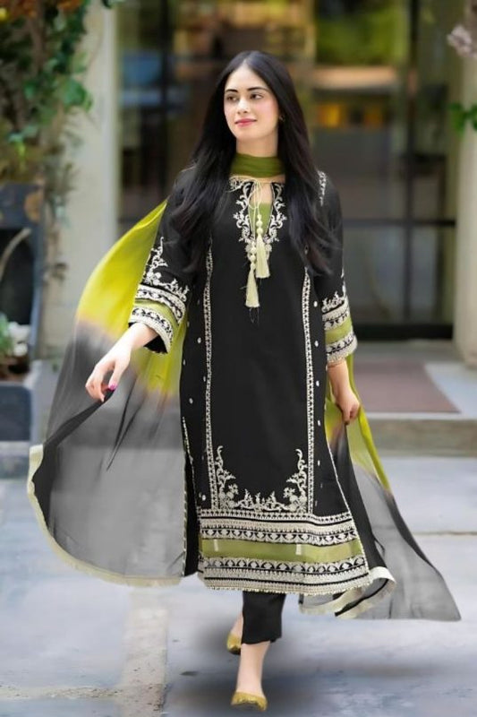 DFW-1356 Omal Embroidery 3PC Lawn Suit