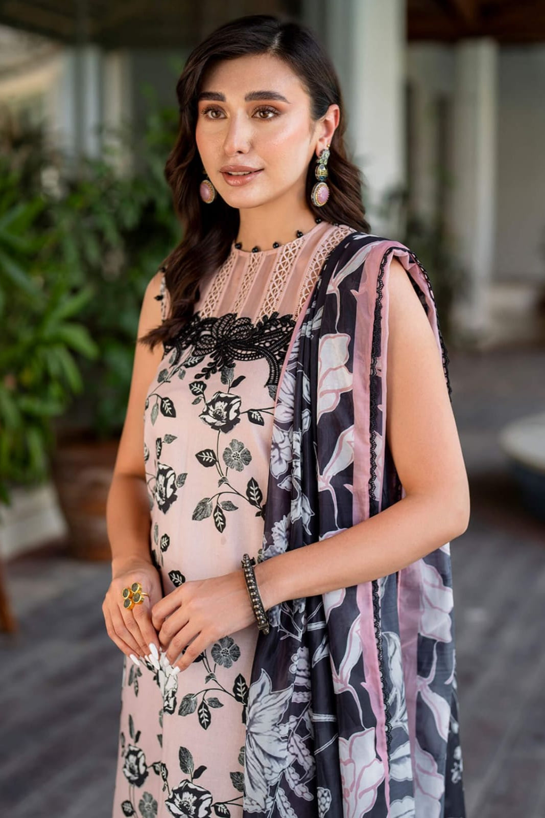 DFW-997 Asifa & Nabeel Embroidery 3PC Dhanak Suit