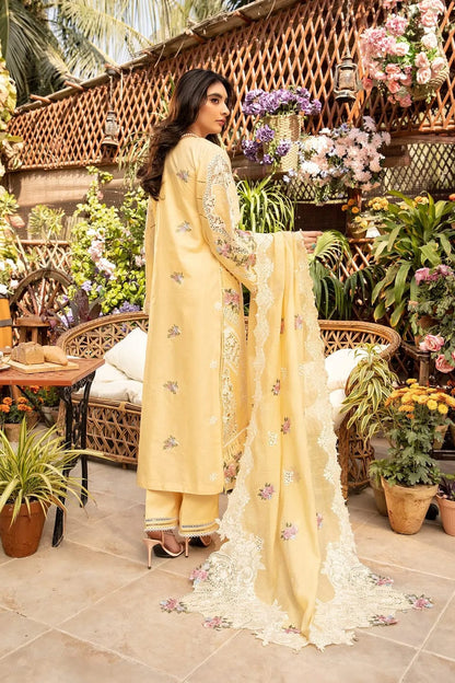 DFW-1288 Elaf Heavy Embroidery 3PC Lawn Suit