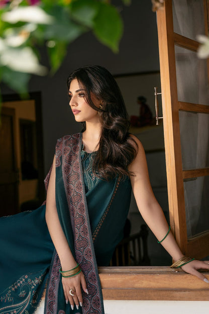 DFW-1261 Izel Embroidery 3PC Dhanak Suit