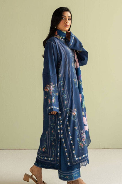 DFW-931 Zara Shah Jahan Heavy Embroidery 3PC Dhanak Suit