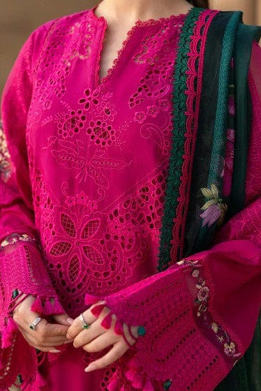 DFW-1137 Saira Rizwan  Heavy  Embroidery 3PC Dhanak Suit