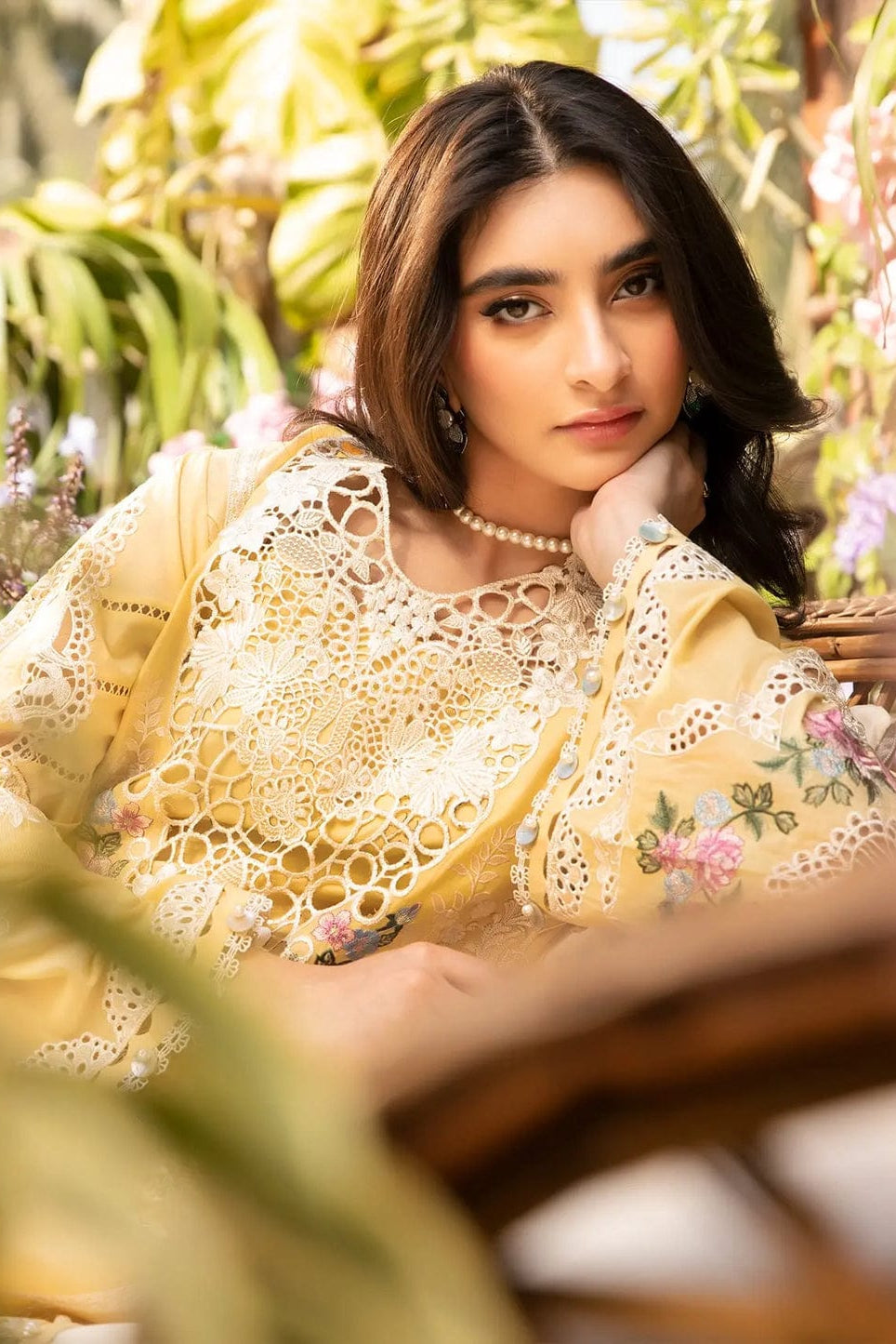 DFW-1288 Elaf Heavy Embroidery 3PC Lawn Suit