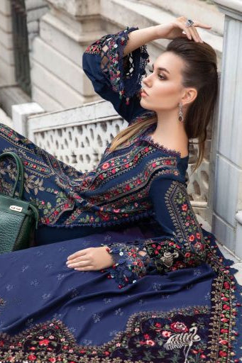 DFW-998 Maria B (Special Edition) Heavy Embroidery 3PC Dhanak Suit