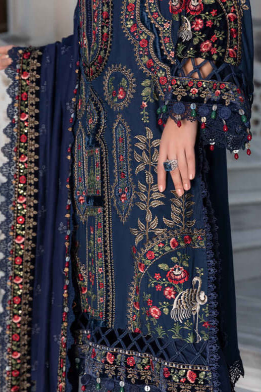 DFW-998 Maria B (Special Edition) Heavy Embroidery 3PC Dhanak Suit