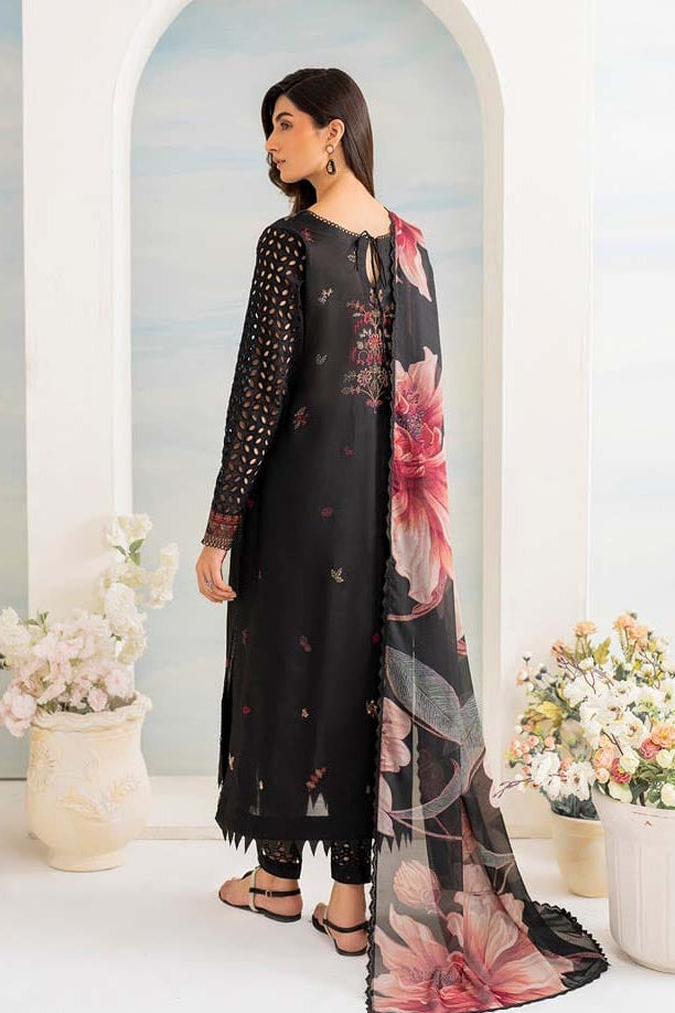 DFW-1084 Iznik Embroidery 3PC Dhanak Suit