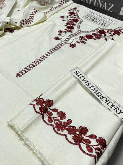DFW-1193 Izel Embroidery 3PC Dhanak Suit