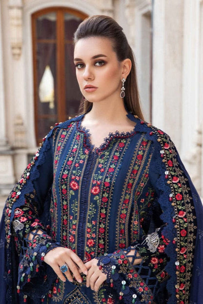 DFW-998 Maria B (Special Edition) Heavy Embroidery 3PC Dhanak Suit