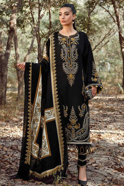 DFW-1342 Maria B Embroidery 2PC Lawn Suit