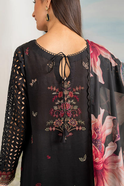 DFW-1084 Iznik Embroidery 3PC Dhanak Suit