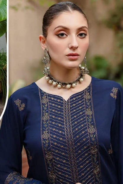 DFW-1262 Bareeze Embroidery 3PC Dhanak Suit