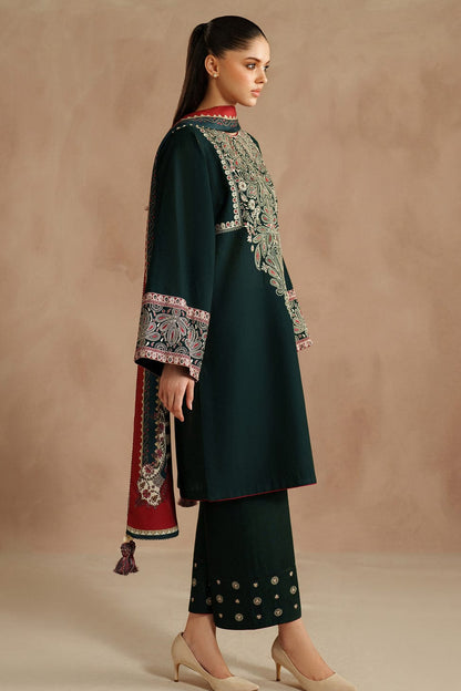 DFW-1205 Jazmin Embroidery 3PC Dhanak Suit