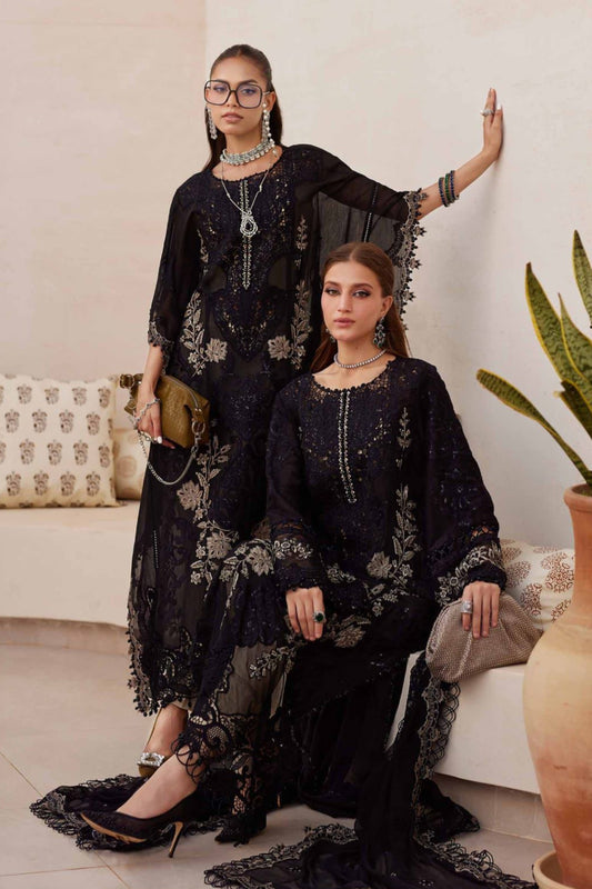 DFW-897 Maria B Heavy Embroidery 3PC Dhanak Suit
