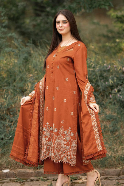 DFW-1147 Libaas Heavy Embroidery 3PC Dhanak Suit