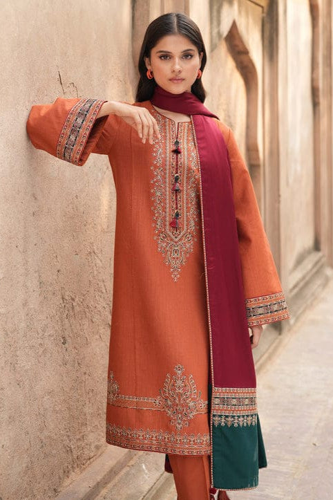 DFW-925 Jazmin Heavy Embroidery 3PC Dhanak Suit