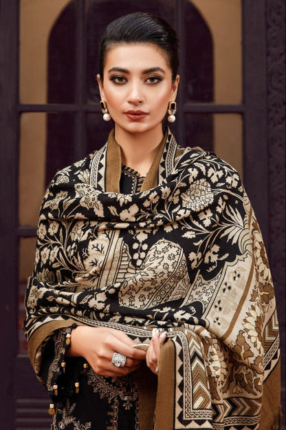 DFW-1109 Maria B Heavy Embroidery 3PC Dhanak Suit