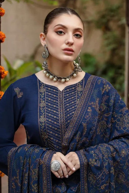 DFW-1262 Bareeze Embroidery 3PC Dhanak Suit