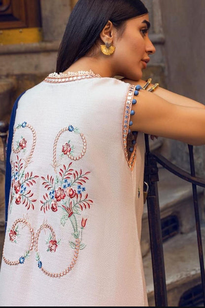 DFW-1231 Mushq Embroidery 3PC Dhanak Suit