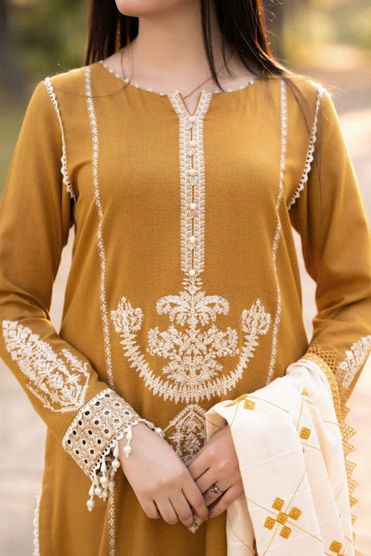 DFW-1139 Asim Jofa Embroidery 3PC Dhanak Suit