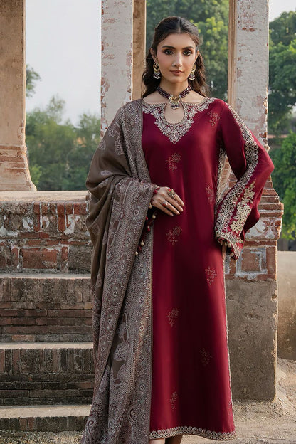 DFW-1220 Izel Embroidery 3PC Dhanak Suit