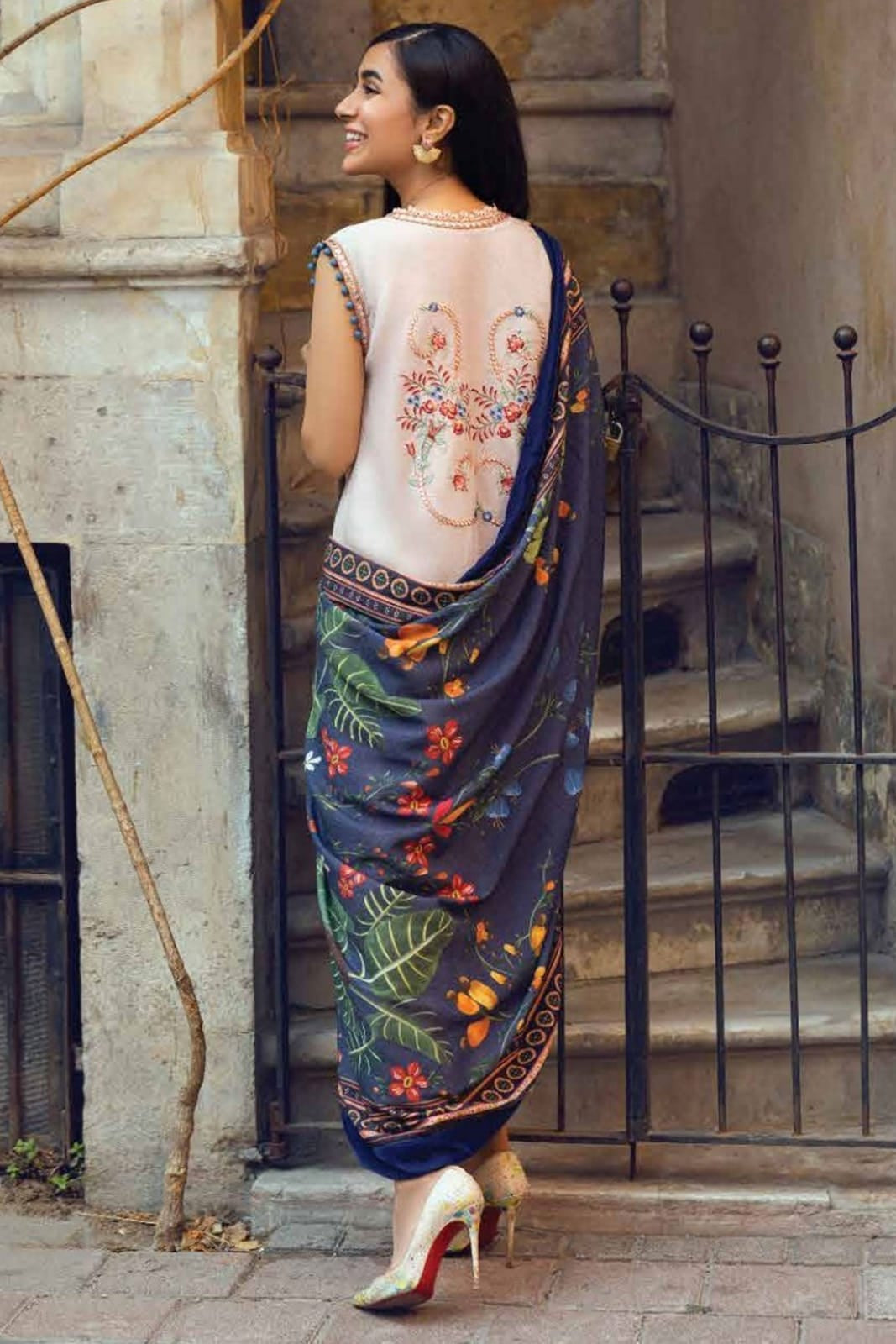 DFW-1231 Mushq Embroidery 3PC Dhanak Suit