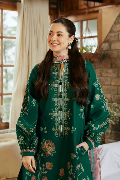 DFW-1016 CoCo Heavy Embroidery 3PC Dhanak Suit