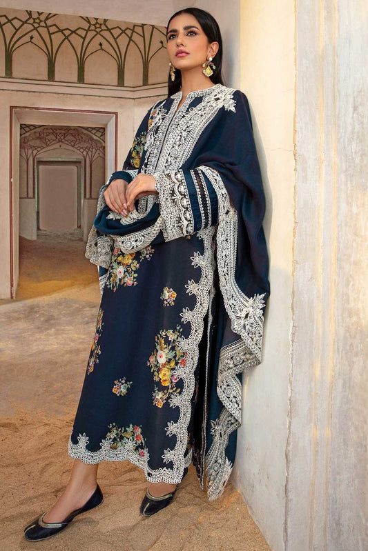 DFW-1329 Crimson Embroidery 3PC Lawn Suit