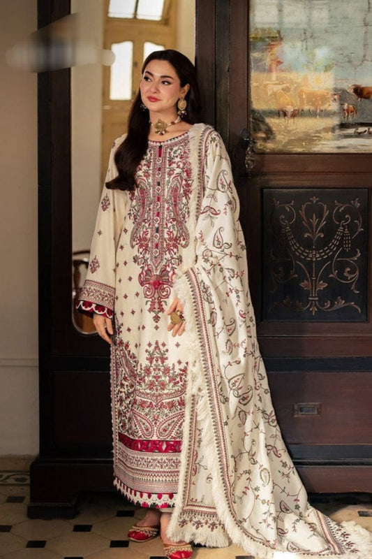 DFW-1060 Asim Jofa Heavy Embroidery 3PC Dhanak Suit