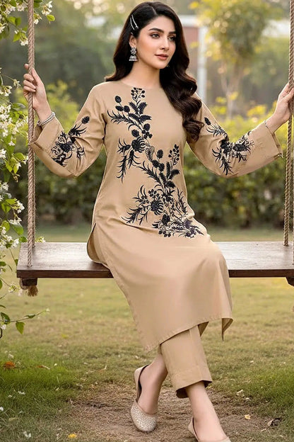 DFW-1344 Motifa Embroidery 2PC Lawn Suit