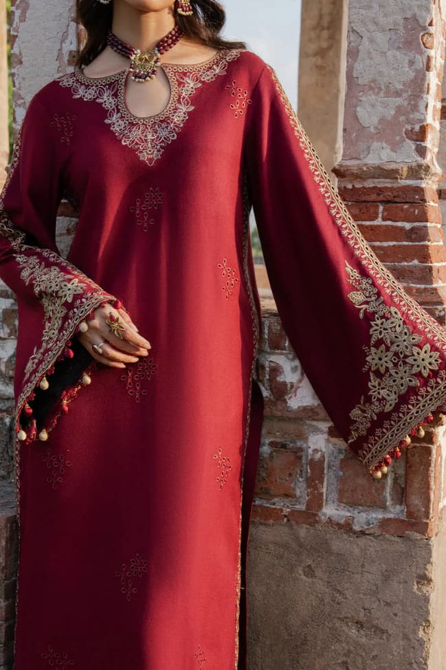 DFW-1220 Izel Embroidery 3PC Dhanak Suit