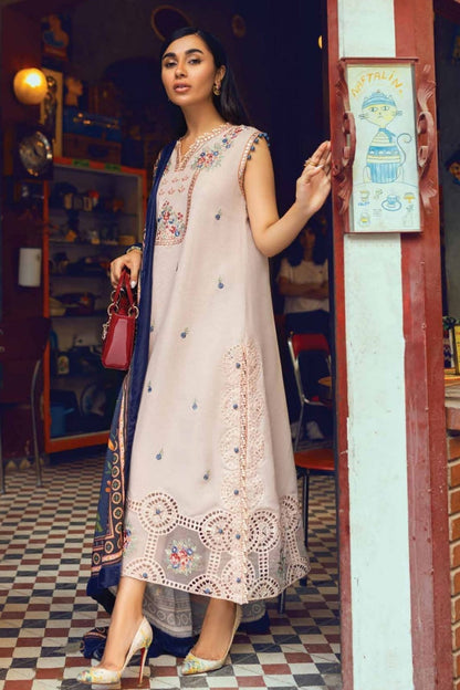 DFW-1231 Mushq Embroidery 3PC Dhanak Suit