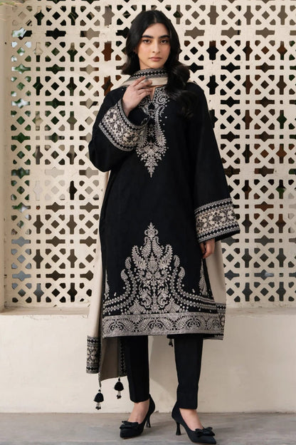 DFW-1140 Jazmin Embroidery 3PC Dhanak Suit