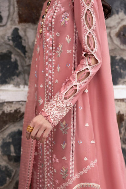 DFW-1195 Qalamkar Heavy Embroidery 3PC Dhanak Suit