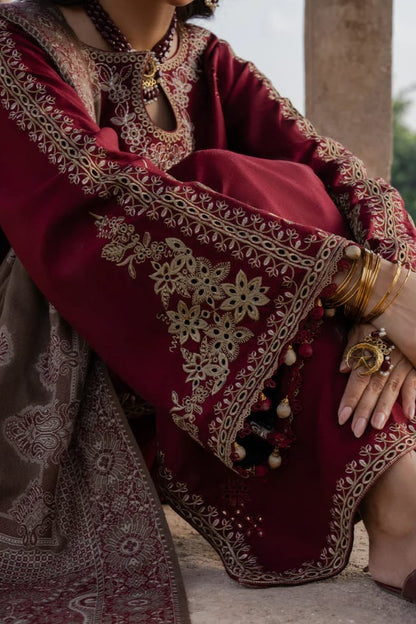 DFW-1220 Izel Embroidery 3PC Dhanak Suit