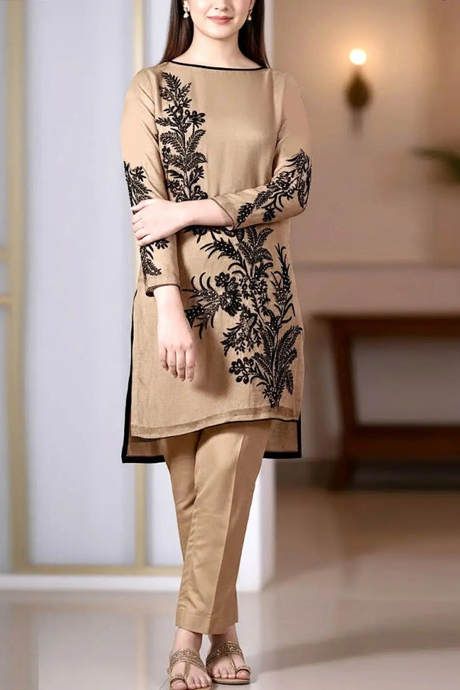 DFW-1344 Motifa Embroidery 2PC Lawn Suit
