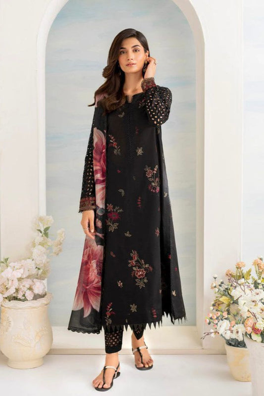 DFW-899 Iznil Heavy Embroidery 3PC Dhanak Suit