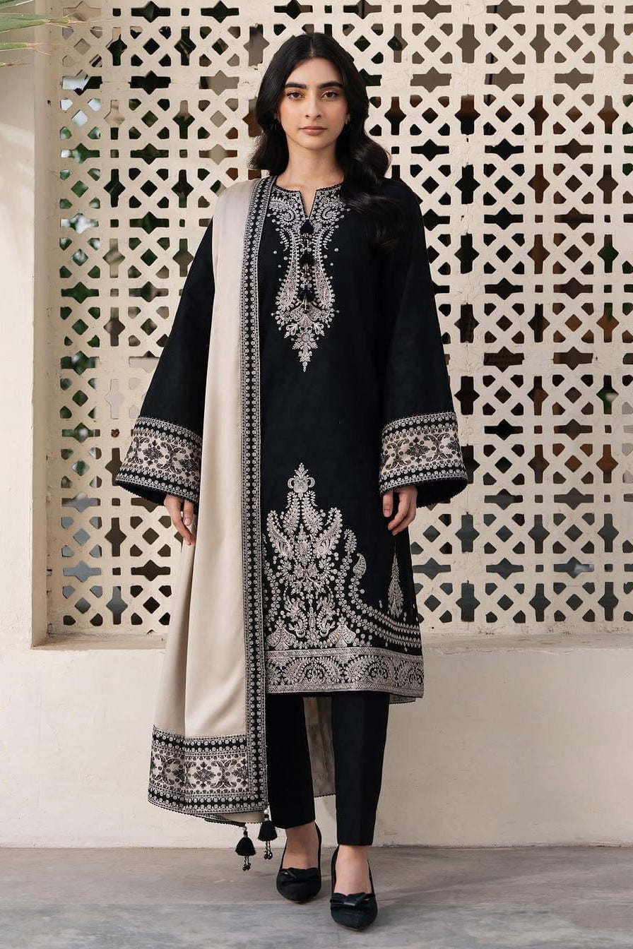 DFW-1140 Jazmin Embroidery 3PC Dhanak Suit