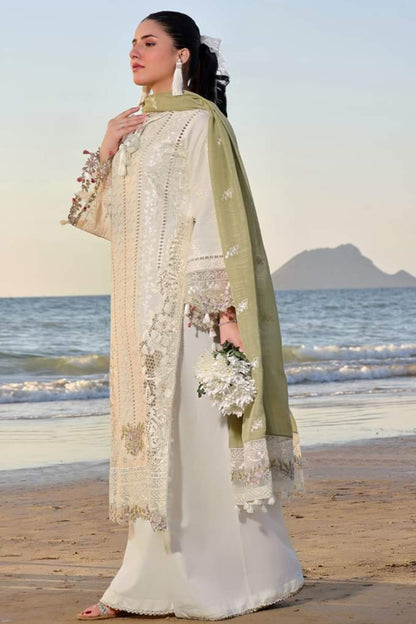 DFW-168 Flossie Luxury Heavy Embroidery 3PC Lawn Dress