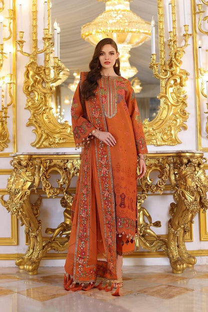 DFW-366 Charizma Heavy Embroidery 3Pc Lawn Suit