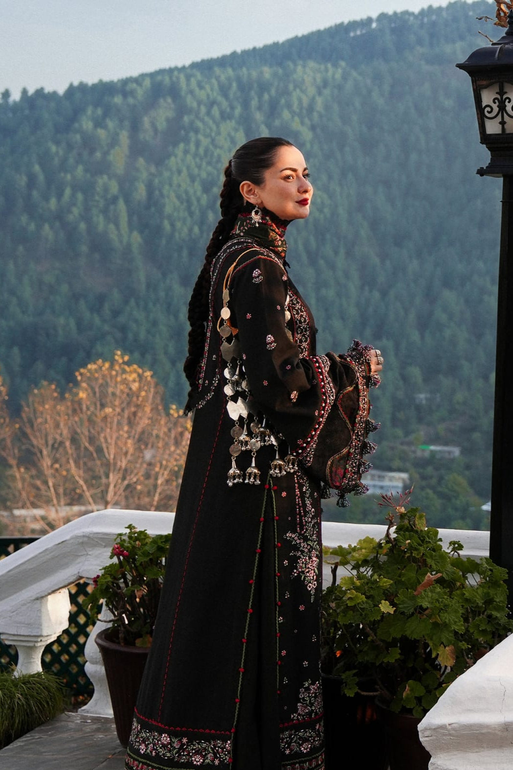 DFW-907 Hussain Rehar Heavy Embroidery 3PC Dhanak Suit
